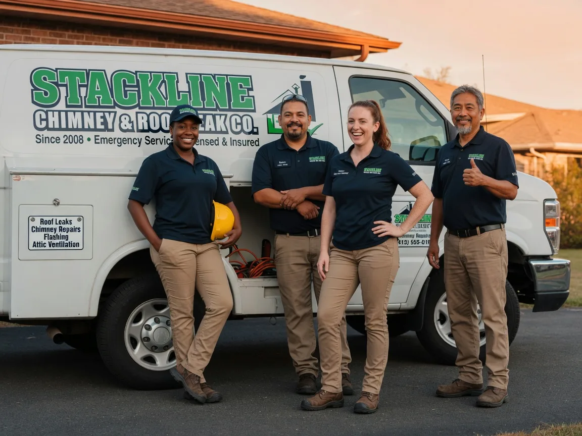 Chimney flashing repair company in Glide, OR